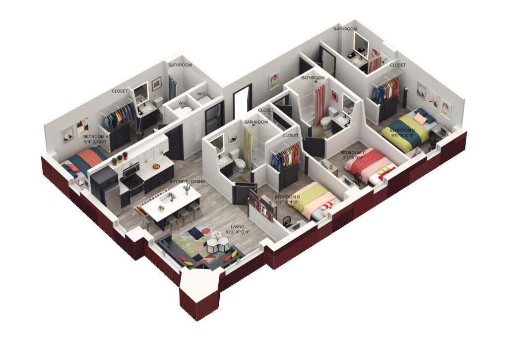 4BR/4BA – The Four H